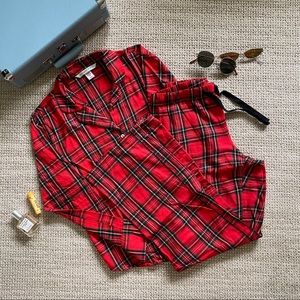 VS Plaid Pajamas